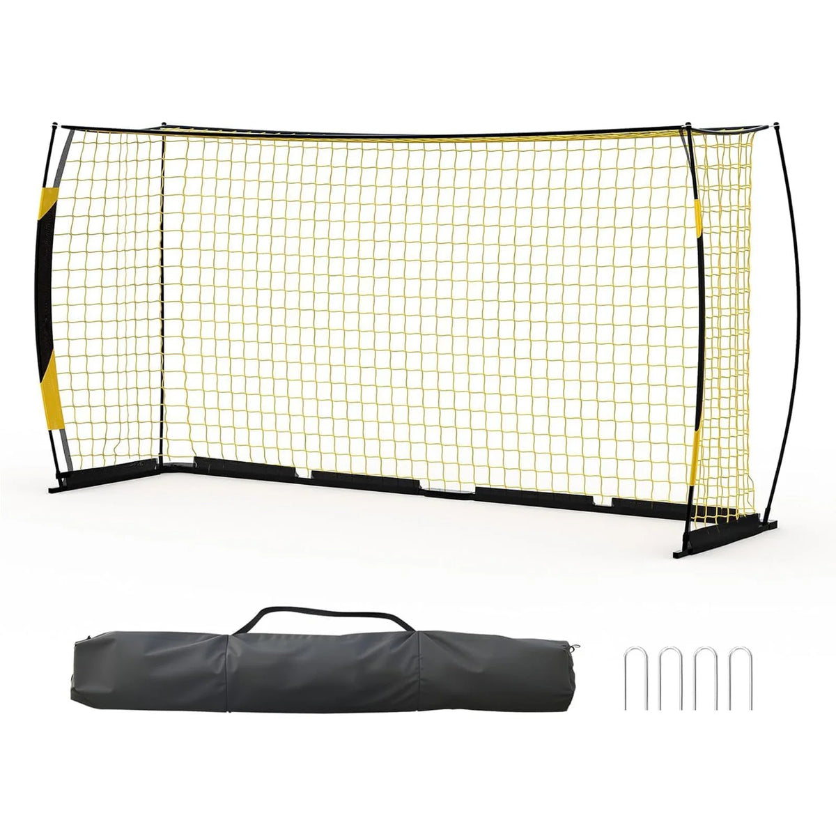 HiMISS Heavy Duty Foldable Soccer Goal For Backyard Training