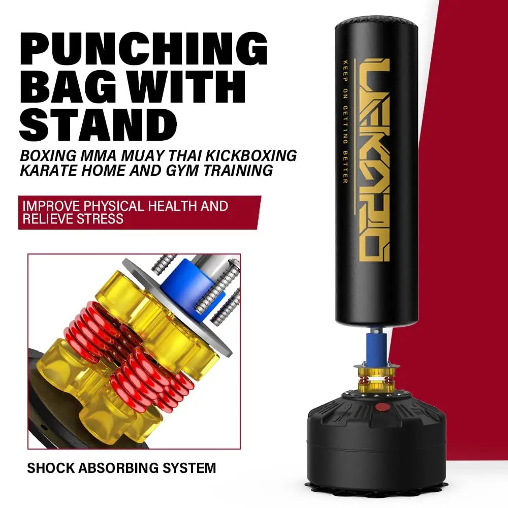 Standing Boxing Tower Punching Bag For Muay Thai Training
