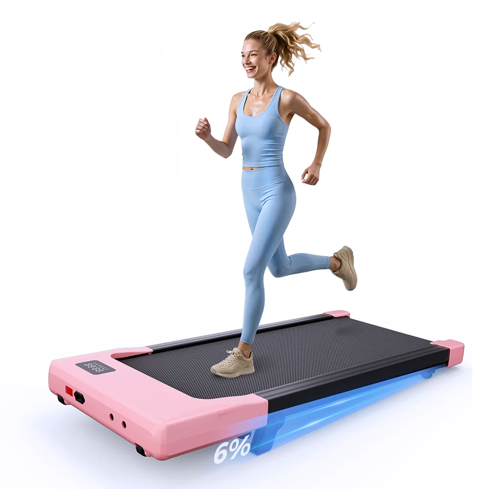 Lacuffy Under Desk Treadmill Walking Pad Exercise Machine Remote Control