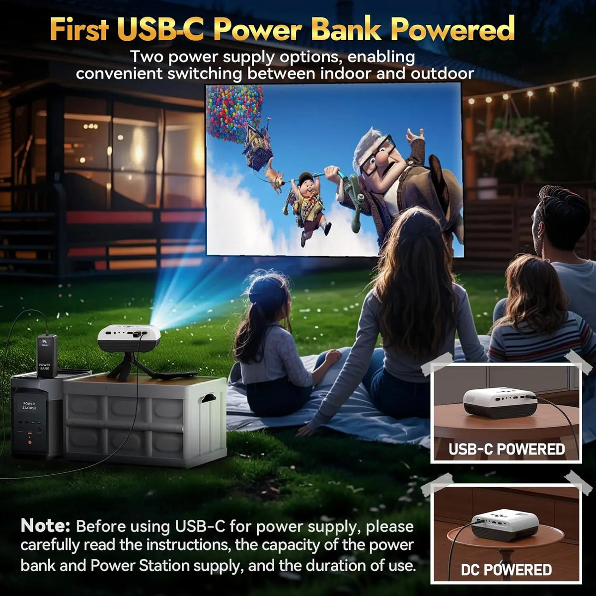 Portable Full HD Projector With Bluetooth Connectivity And HDMI Support
