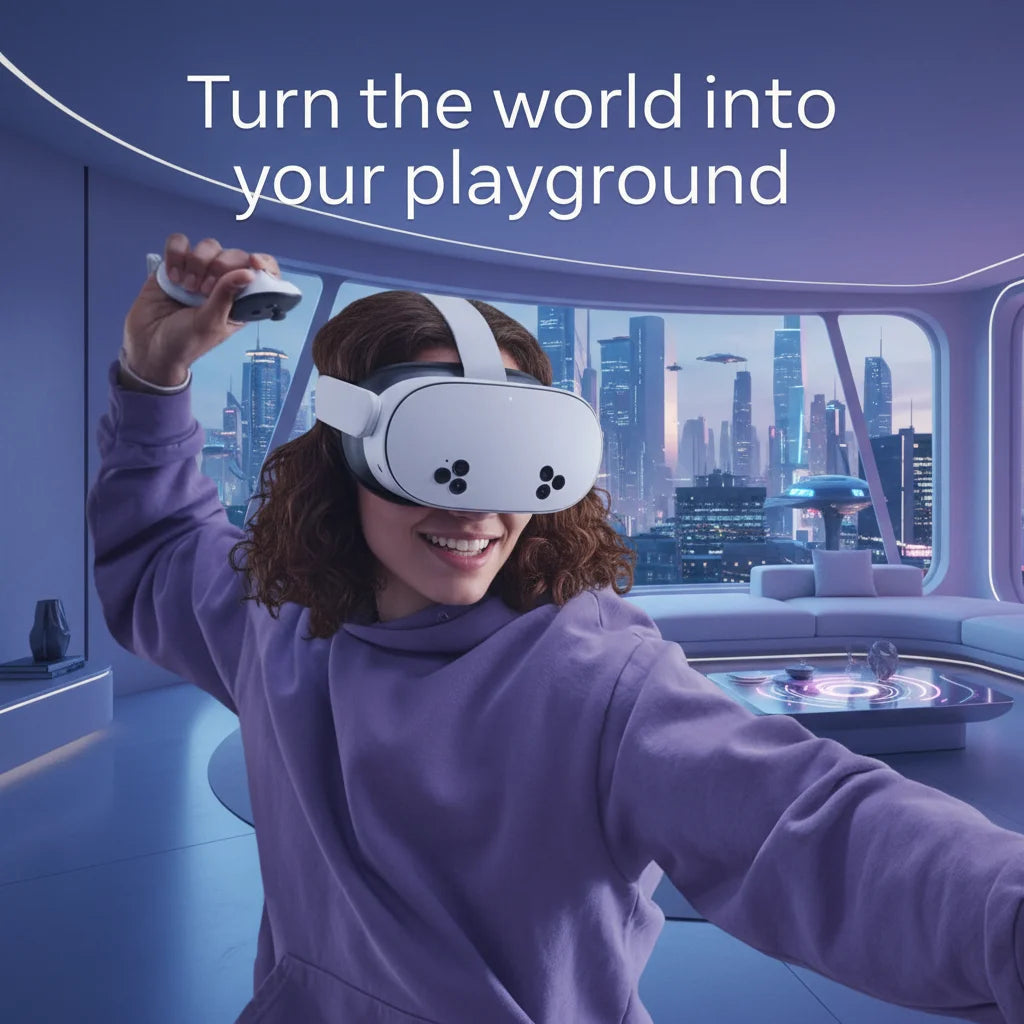 Oculus Quest 3S 256GB VR MR Standalone Mixed Reality Headset