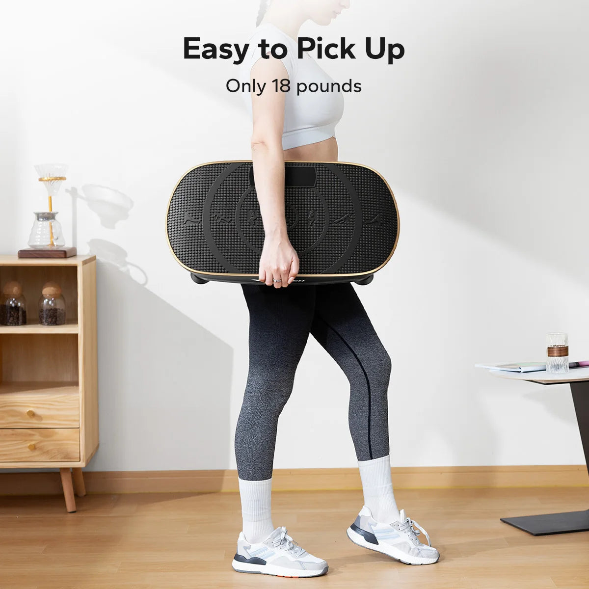 Merach Vibration Plate Exercise Machine For Whole Body Workout Fitness