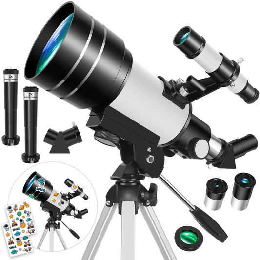Compact Astronomical Telescope For Nature Observation And Camping Use