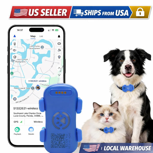 4G Real Time GPS Pet Tracker With Safe Zone Monitoring