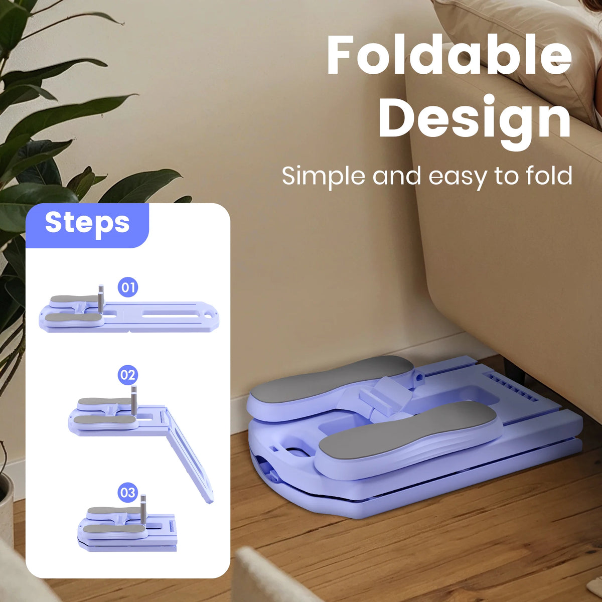 Multifunctional Foldable Pilates Ab Board Core Strength Trainer