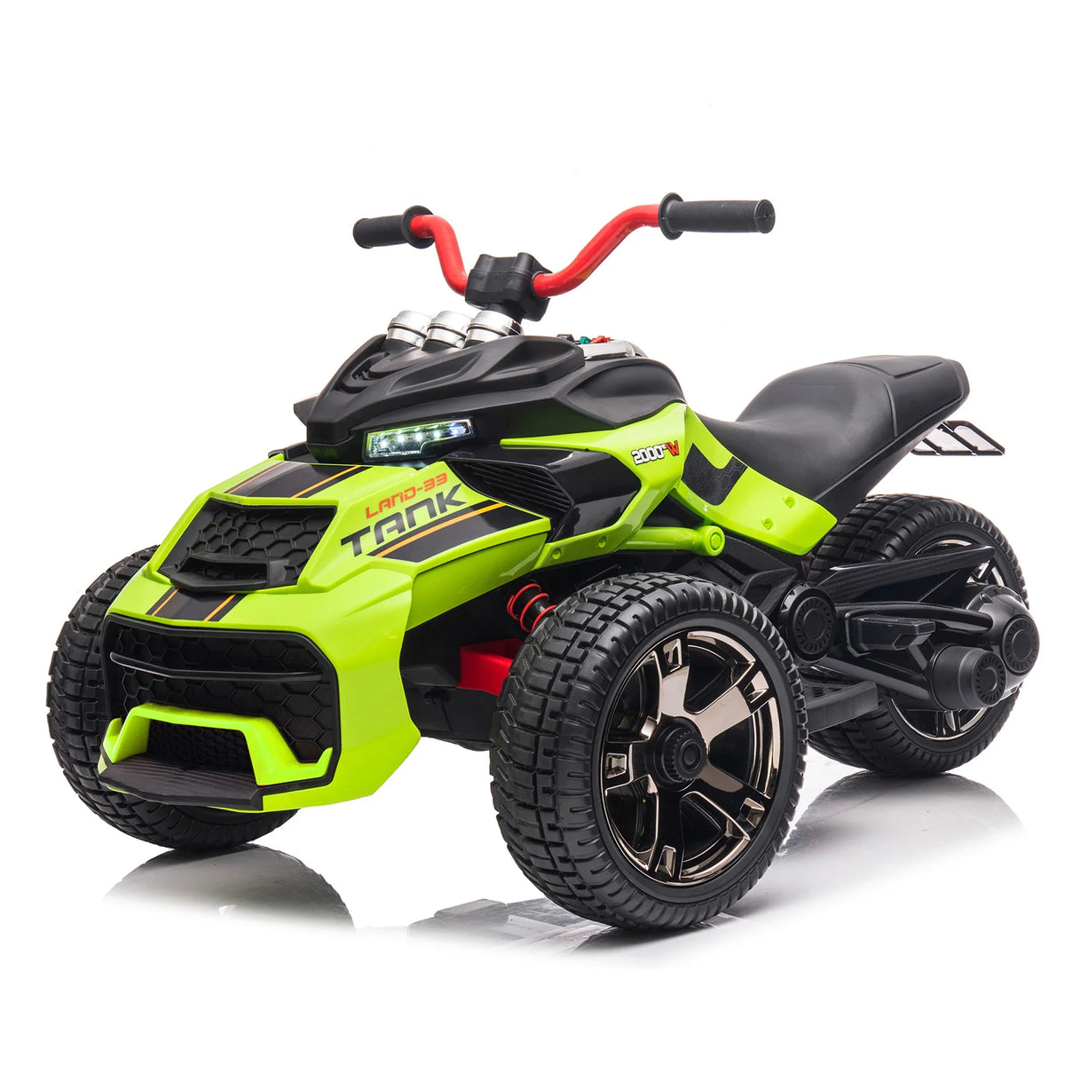 HiMISS 12V Kids Electric Ride On ATV With Stereo Sound