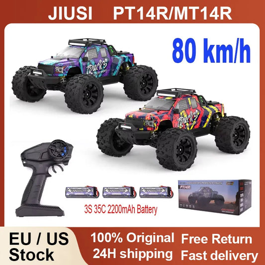 JIUSI Brushless 4WD Remote Control Off Road Racing RC Truck
