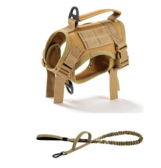 Petavel Tactical Cat Harness Vest With Handle And Leash Set