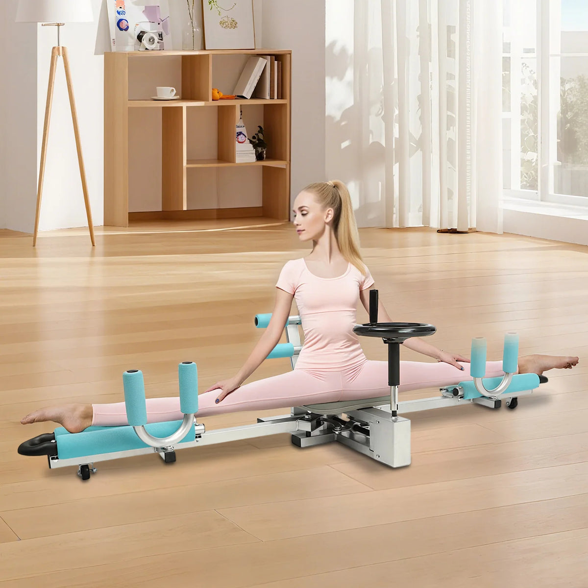 Heavy Duty Adjustable Leg Stretcher Machine For Flexibility Training