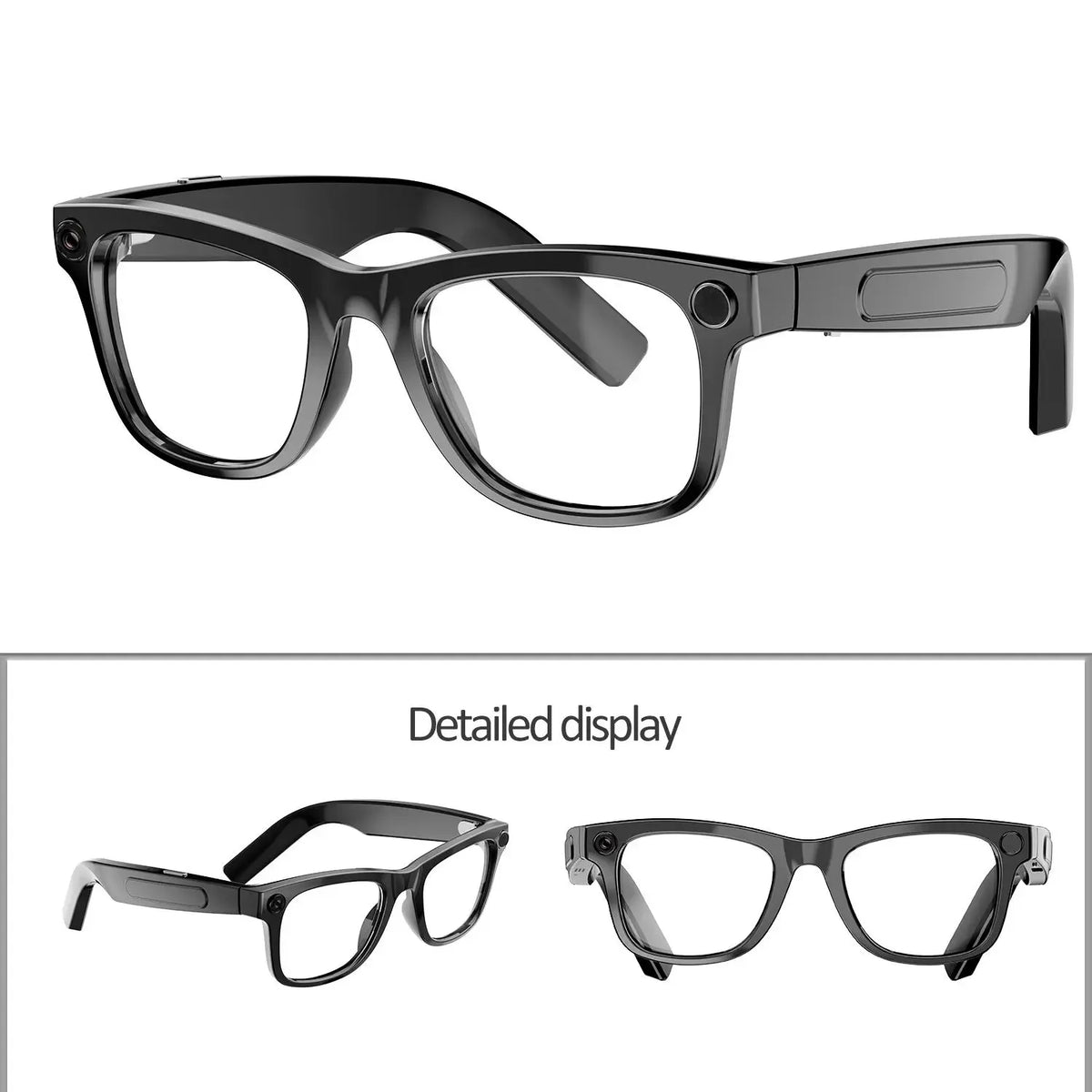 W&O Smart Camera Glasses With AI Translation And Audio