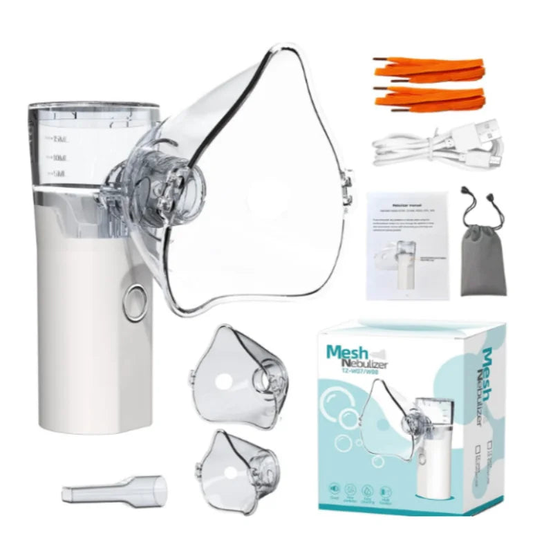 Quiet Portable USB Rechargeable Cool Mist Steam Inhaler