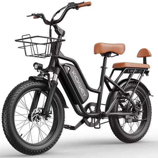 Kickwey LD20 High Performance Fat Tire Electric Mountain Bike