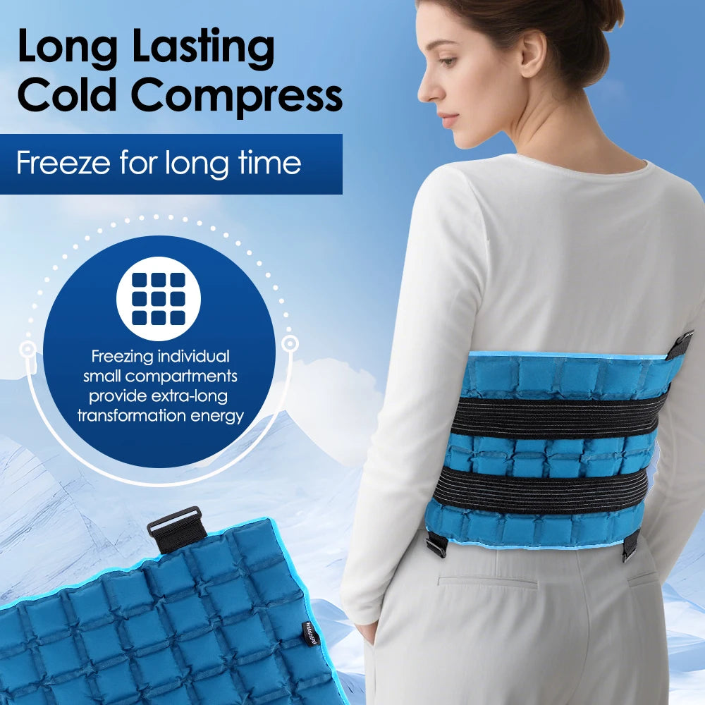 Hailicare Reusable Hot Cold Gel Pack For Muscle Massage