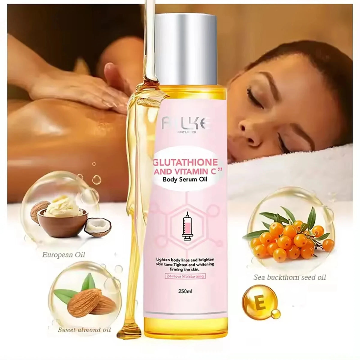 AILKE Vitamin C Whitening Moisturizing Face And Body Lotion