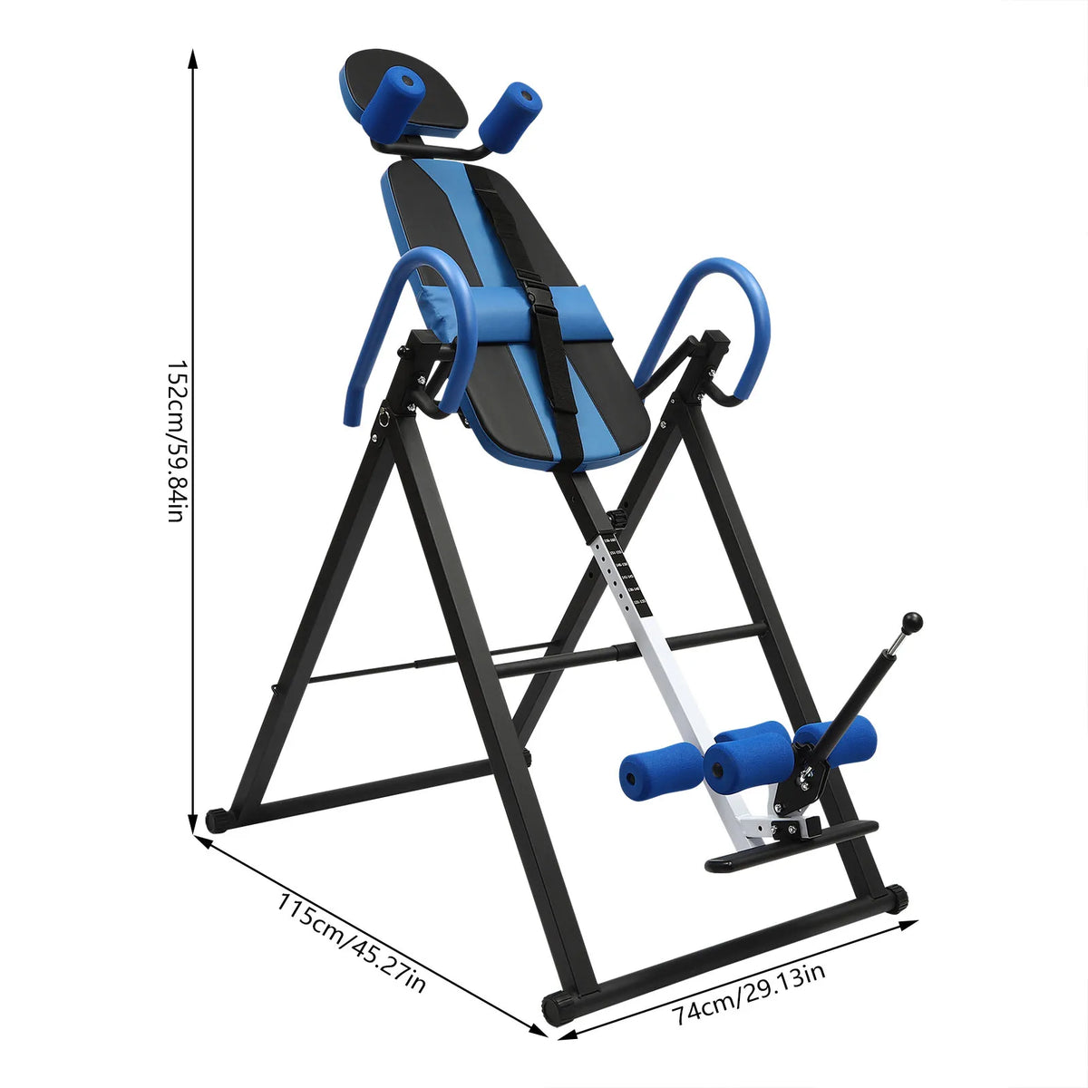 Adjustable Inversion Table For Home Back Pain Relief Therapy