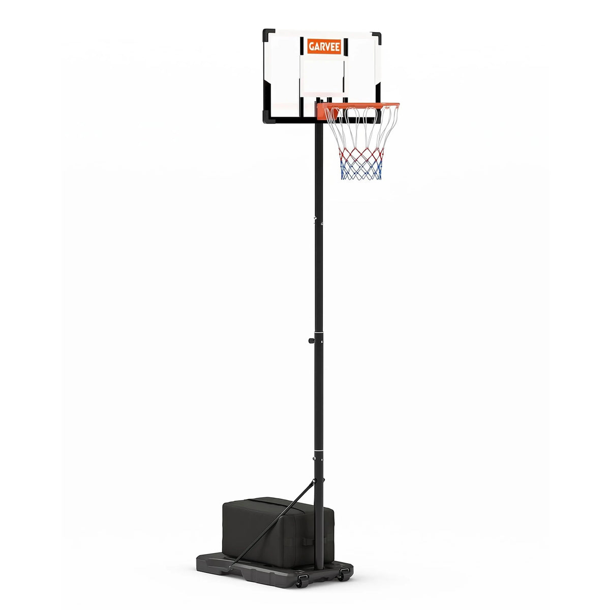 HiMISS Portable Adjustable Basketball Hoop With Backboard Net