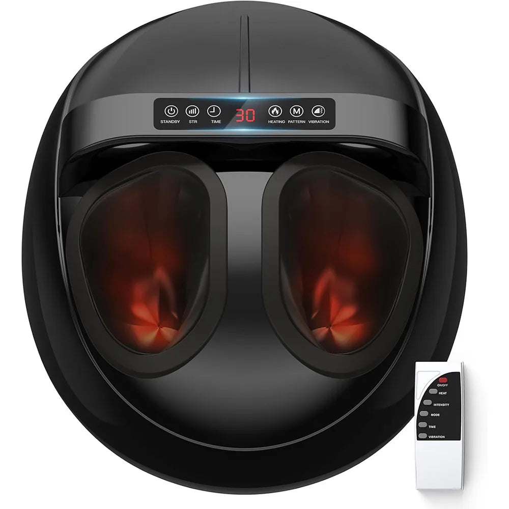 HTM Shiatsu Foot Massager With Air Compression Remote Control