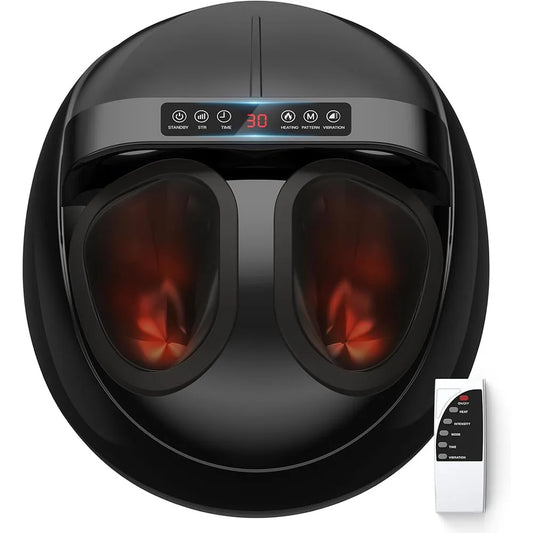 HTM Shiatsu Foot Massager With Air Compression Remote Control