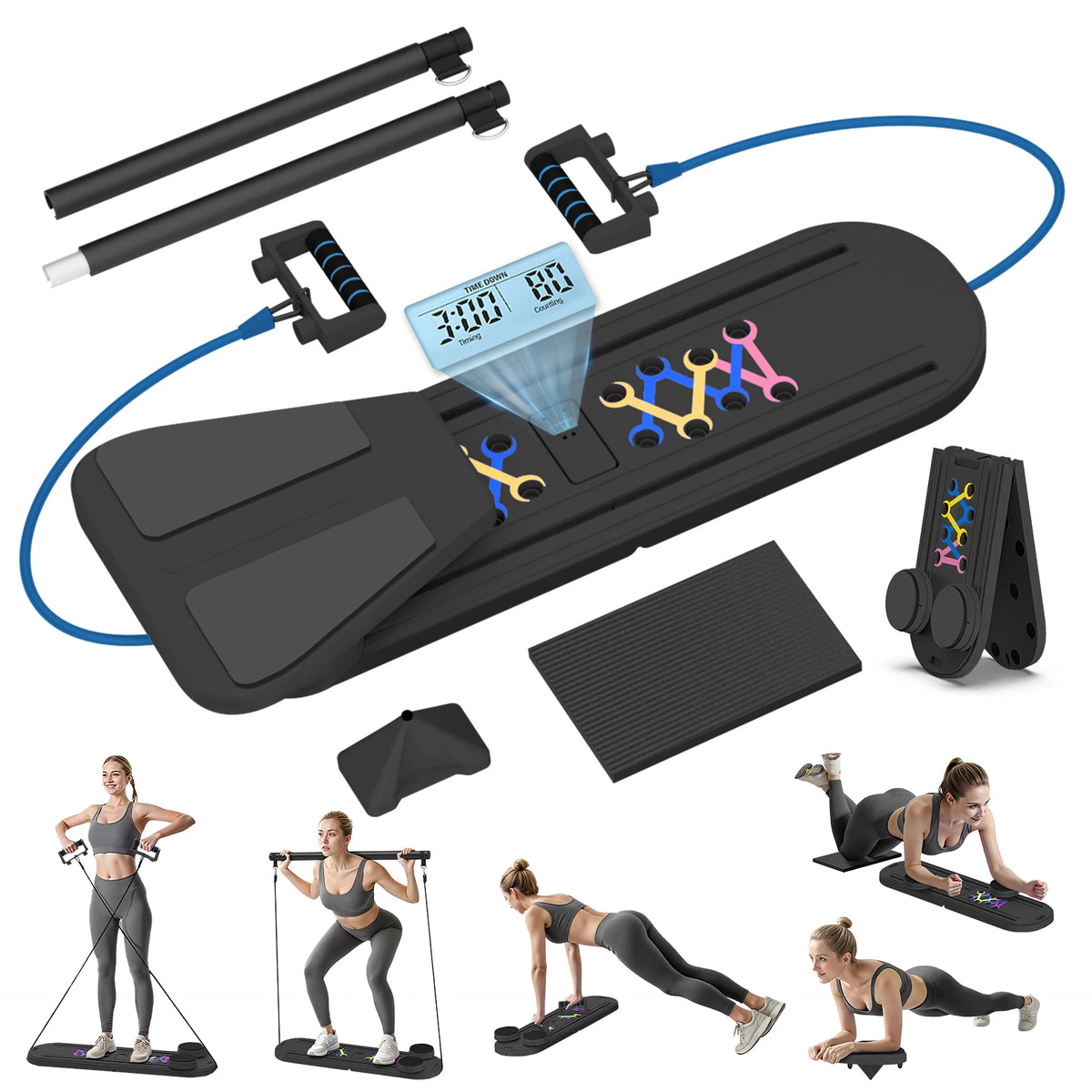 15 In 1 Multifunction Pilates Abdominal Training Board
