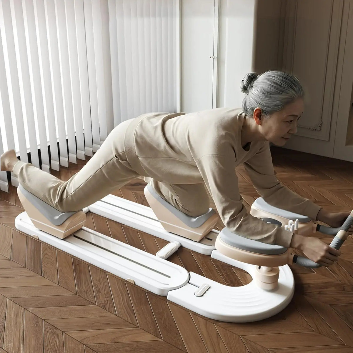 Detachable Spinal Twist Back Stretch Trainer For Waist Workout