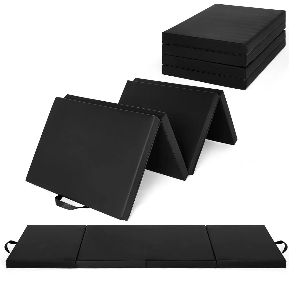 HiMISS Professional Foldable Gymnastics Exercise Mat For Home Use