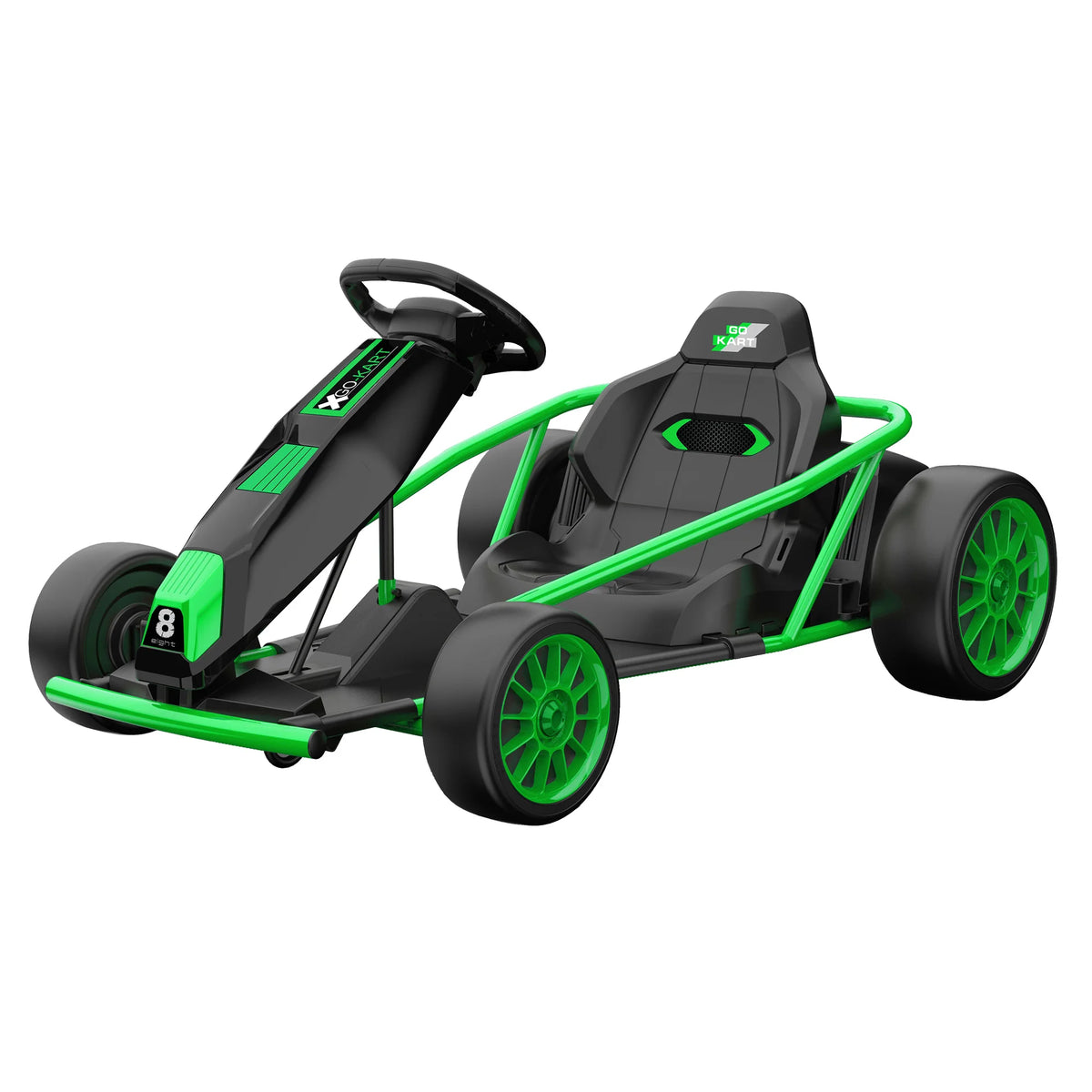HiMISS 24V Electric Kids Drift Go Kart With Music USB