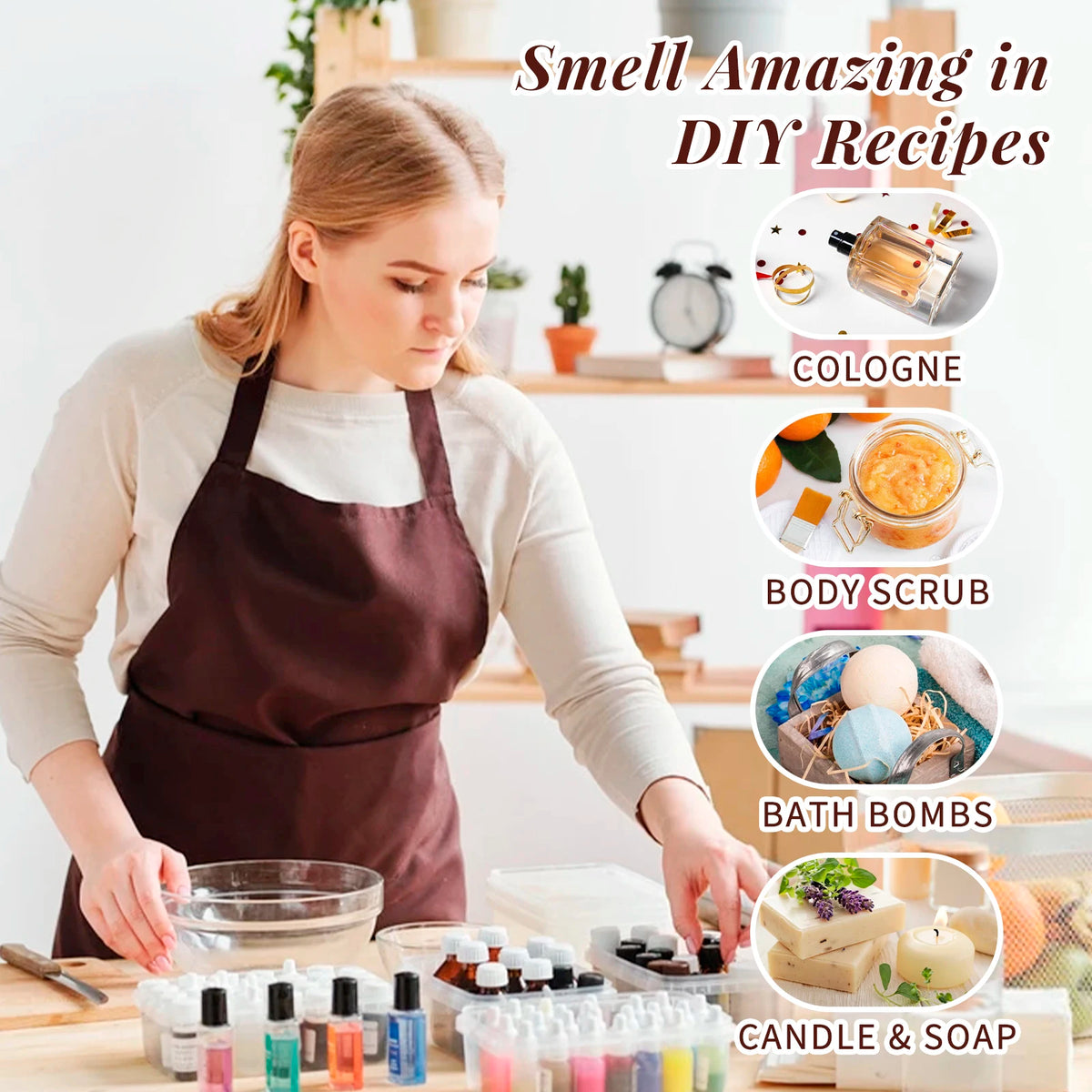HIQILI Premium Fragrance Oil Set For Aromatherapy And Home Use
