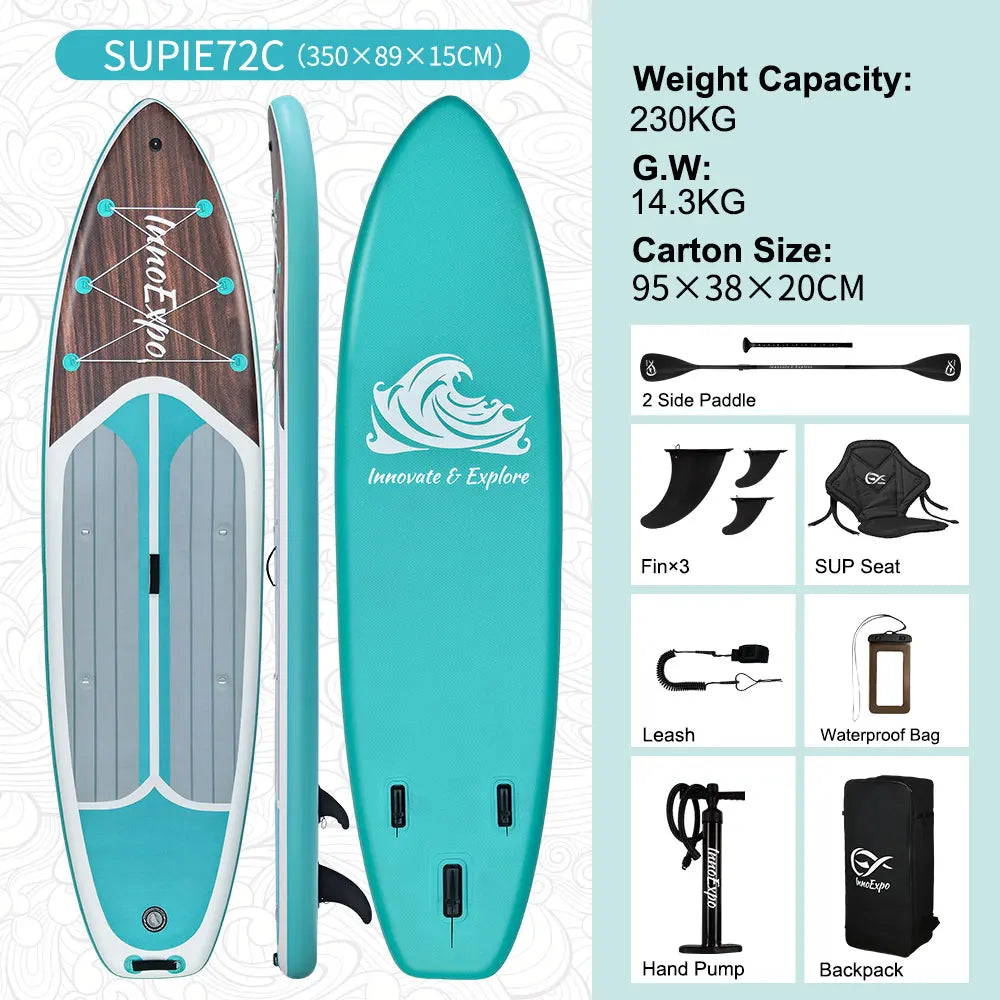 InnoExpo Inflatable Stand Up Paddle Board For Outdoor Recreation