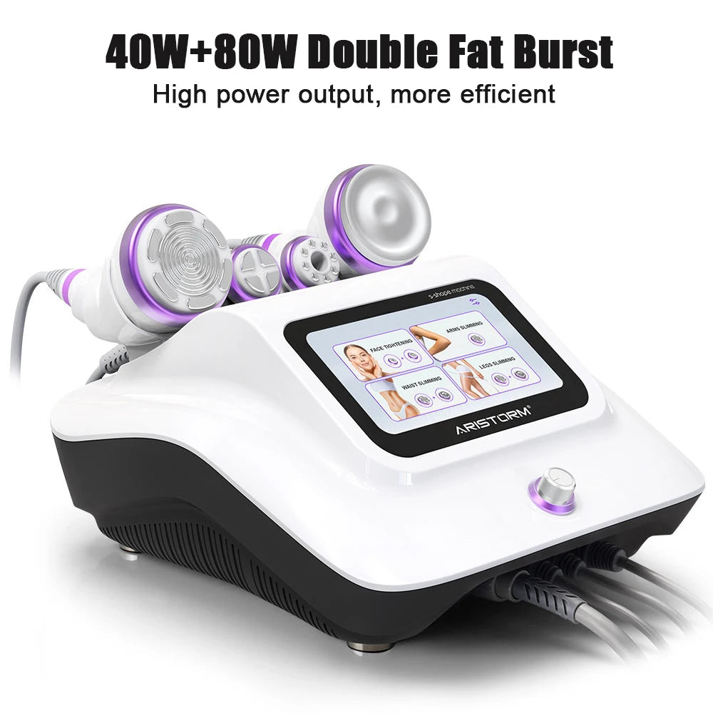 30K Ultrasonic Cavitation RF Face Lifting Body Sculpting Beauty Equipment