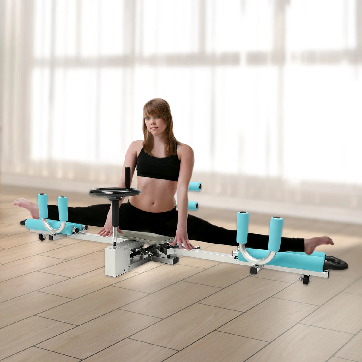 Heavy Duty Adjustable Leg Stretcher Machine For Flexibility Training
