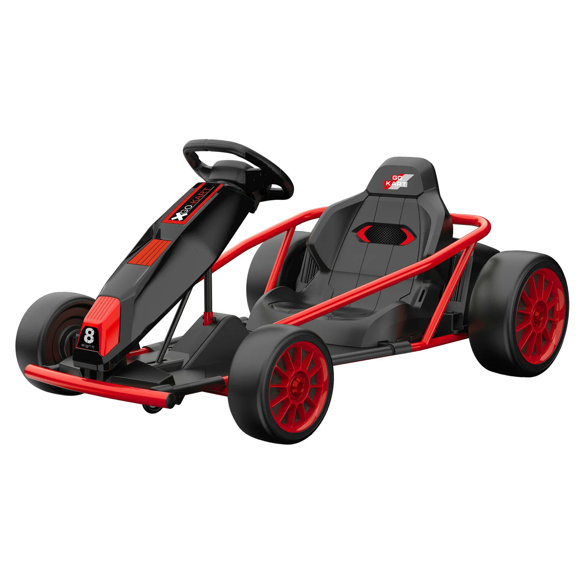 HiMISS 24V Electric Kids Drift Go Kart With Music USB