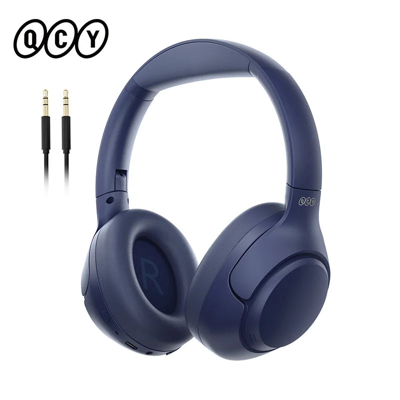 QCY H3 ANC Wireless Headphones With Hybrid Noise Cancellation