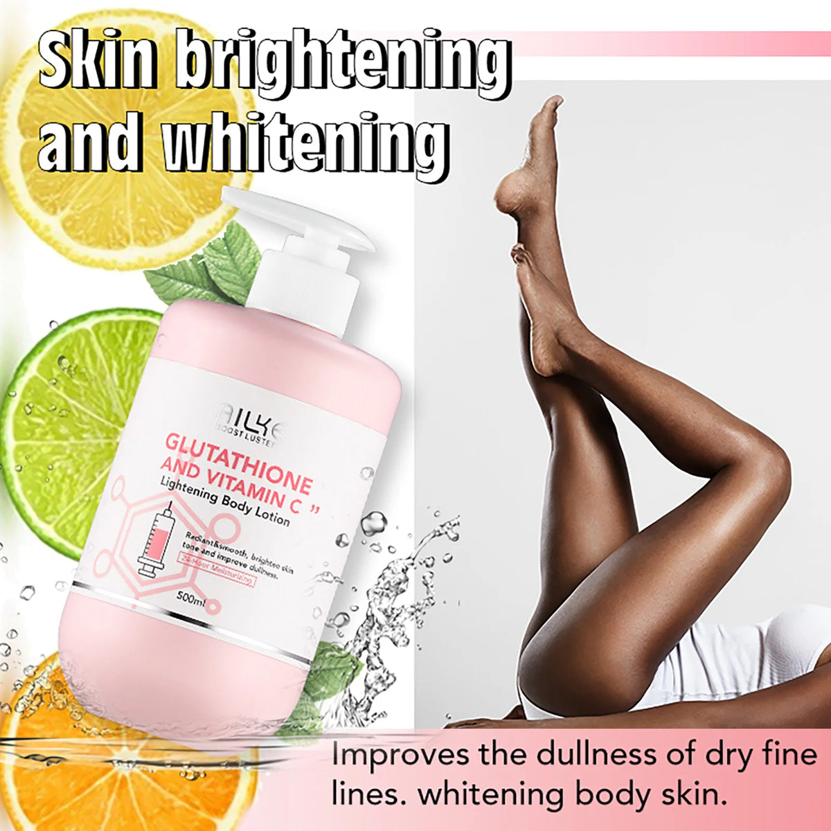 AILKE Vitamin C Whitening Moisturizing Face And Body Lotion