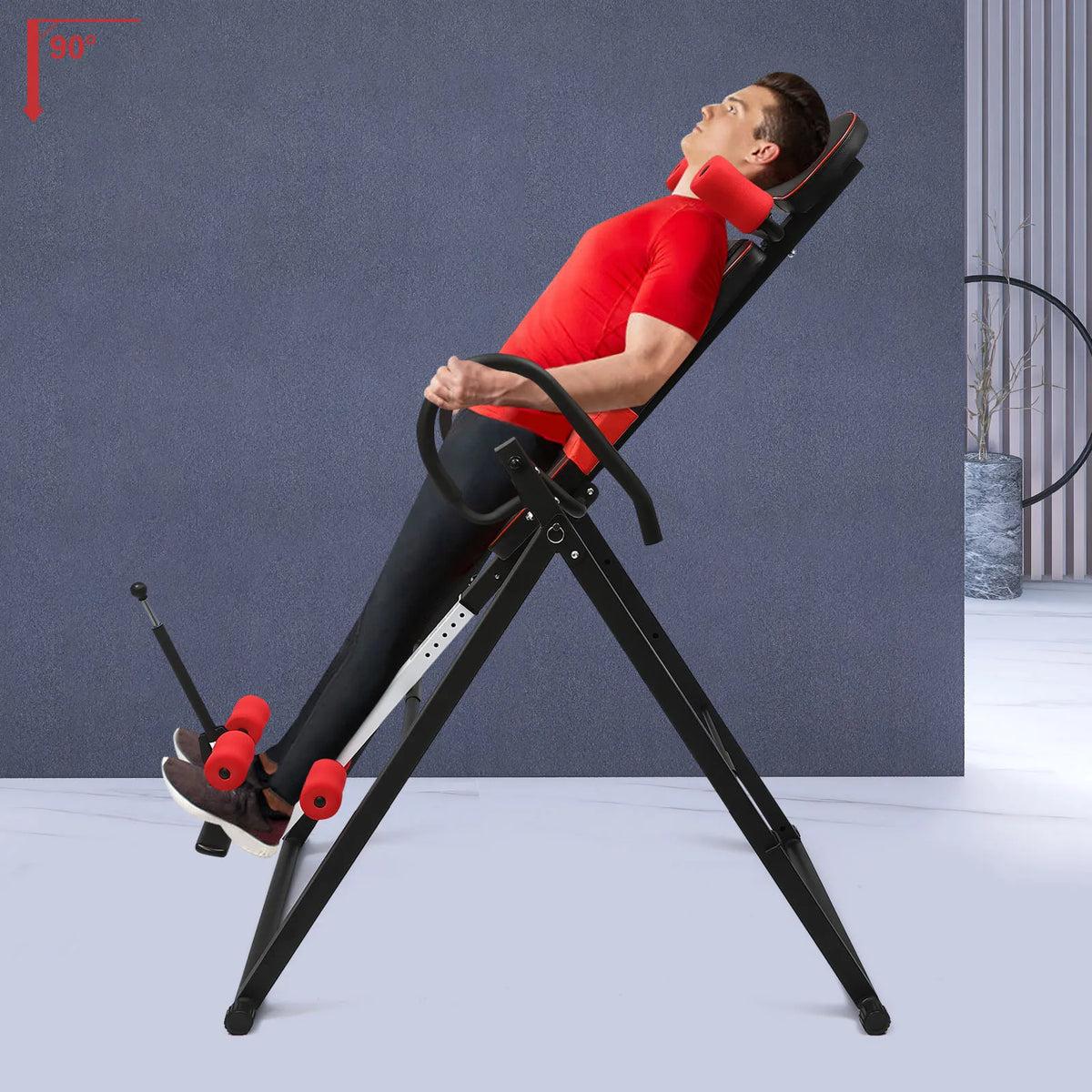 Adjustable Inversion Table For Home Back Pain Relief Therapy