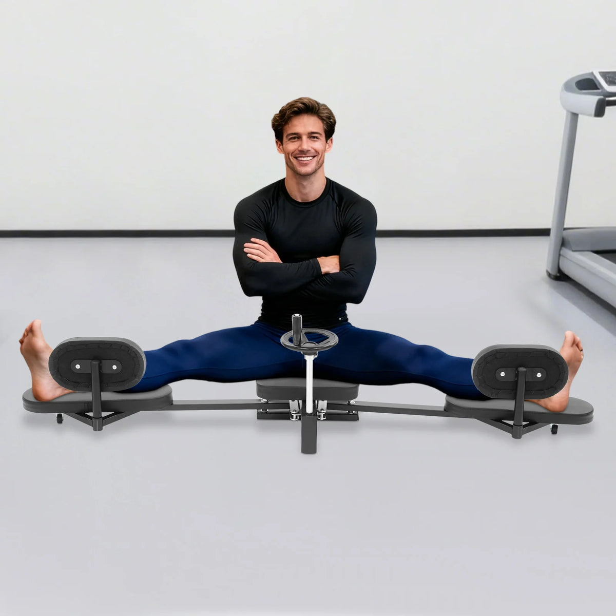 Heavy Duty Adjustable Leg Split Stretcher For Home Gym