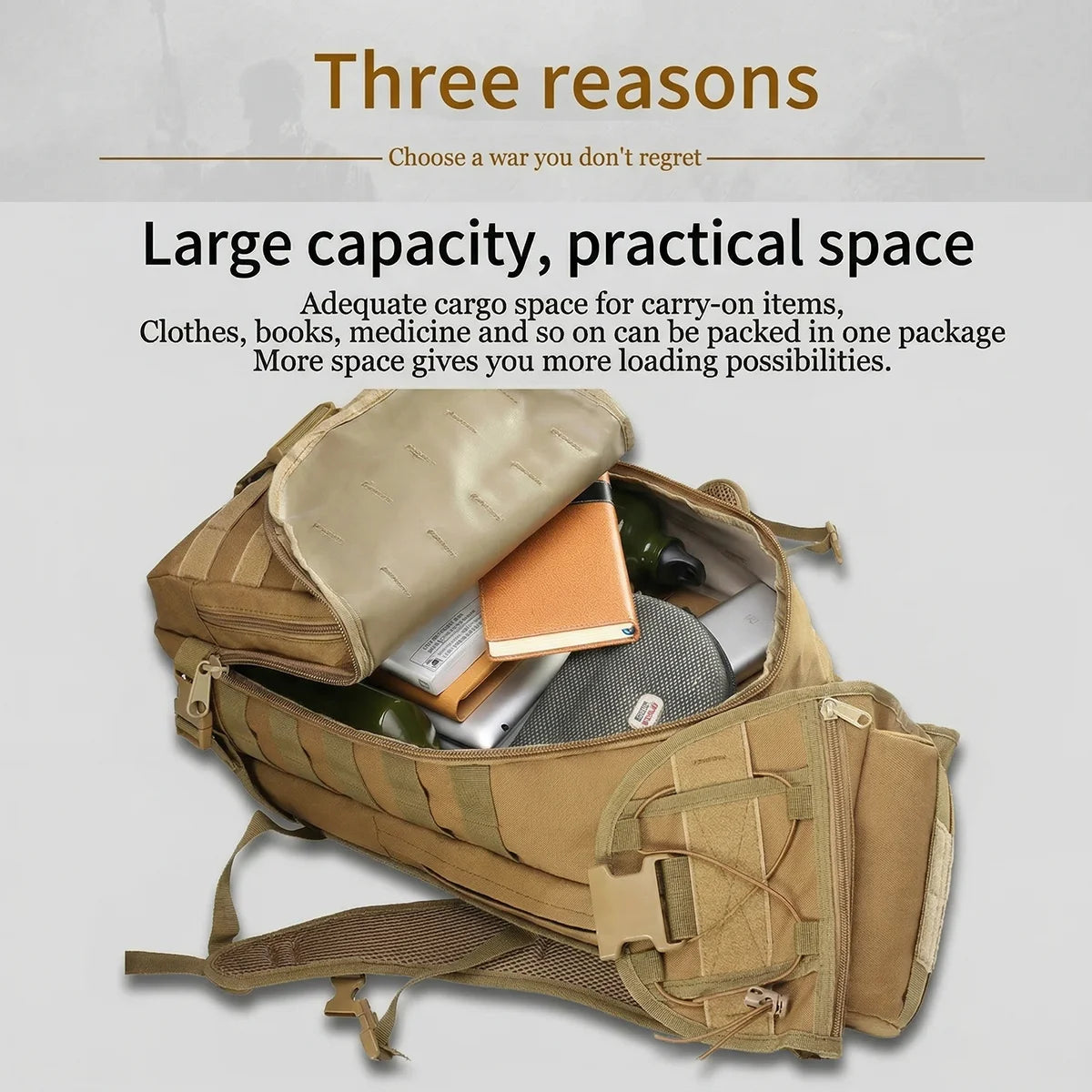 ReFire Gear Durable Hunting Rucksack With Molle System
