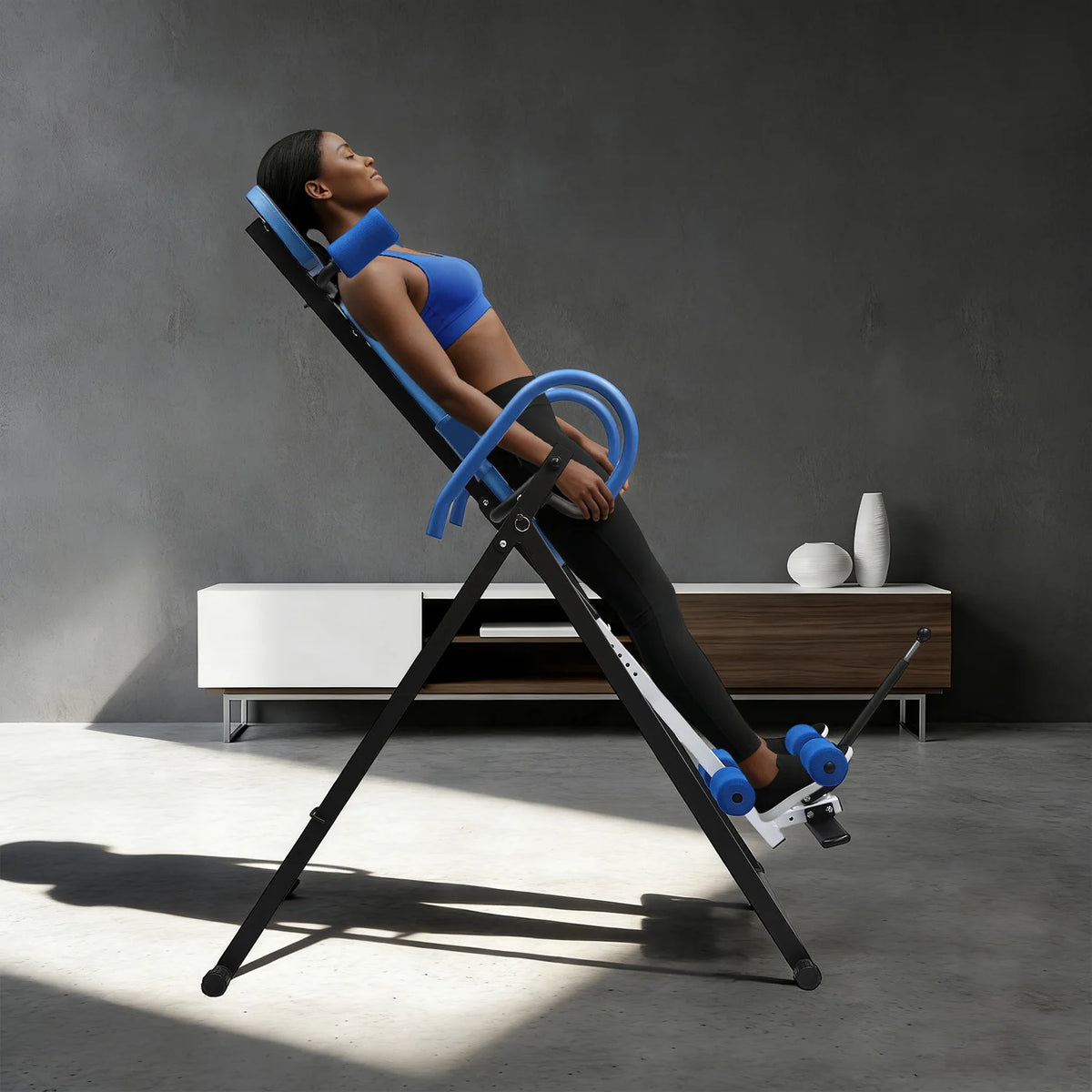 Adjustable Inversion Table For Home Back Pain Relief Therapy