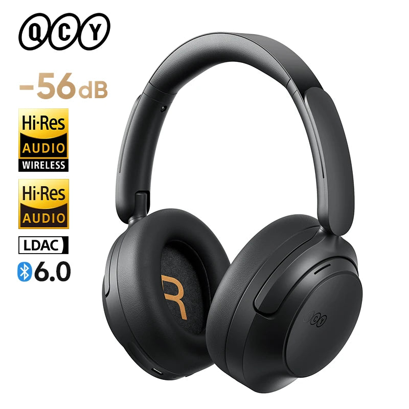 QCY H3S Wireless Over-Ear Headphones Hi-Res LDAC Spatial Sound ANC