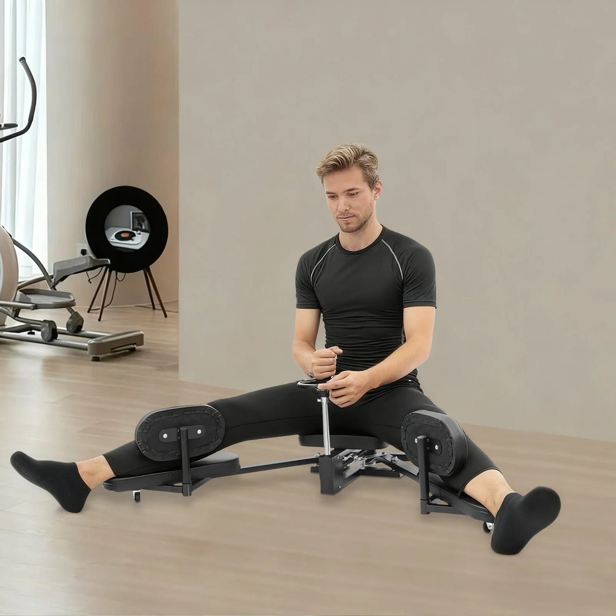 Heavy Duty Adjustable Leg Split Stretcher For Home Gym