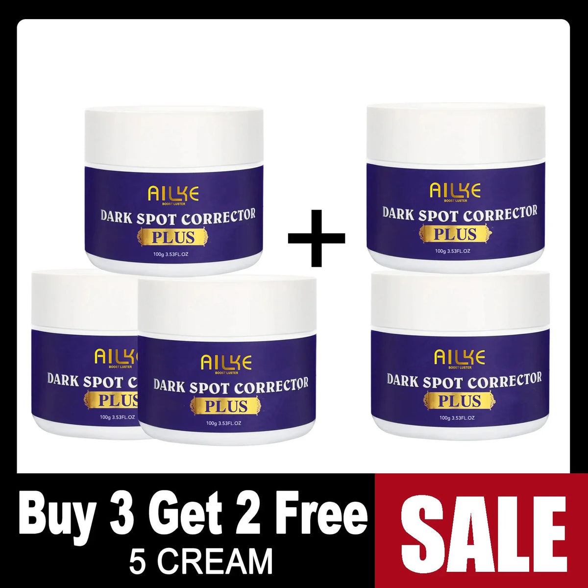 Ailke Skin Lightening Cream Dark Spot Corrector For Face Body