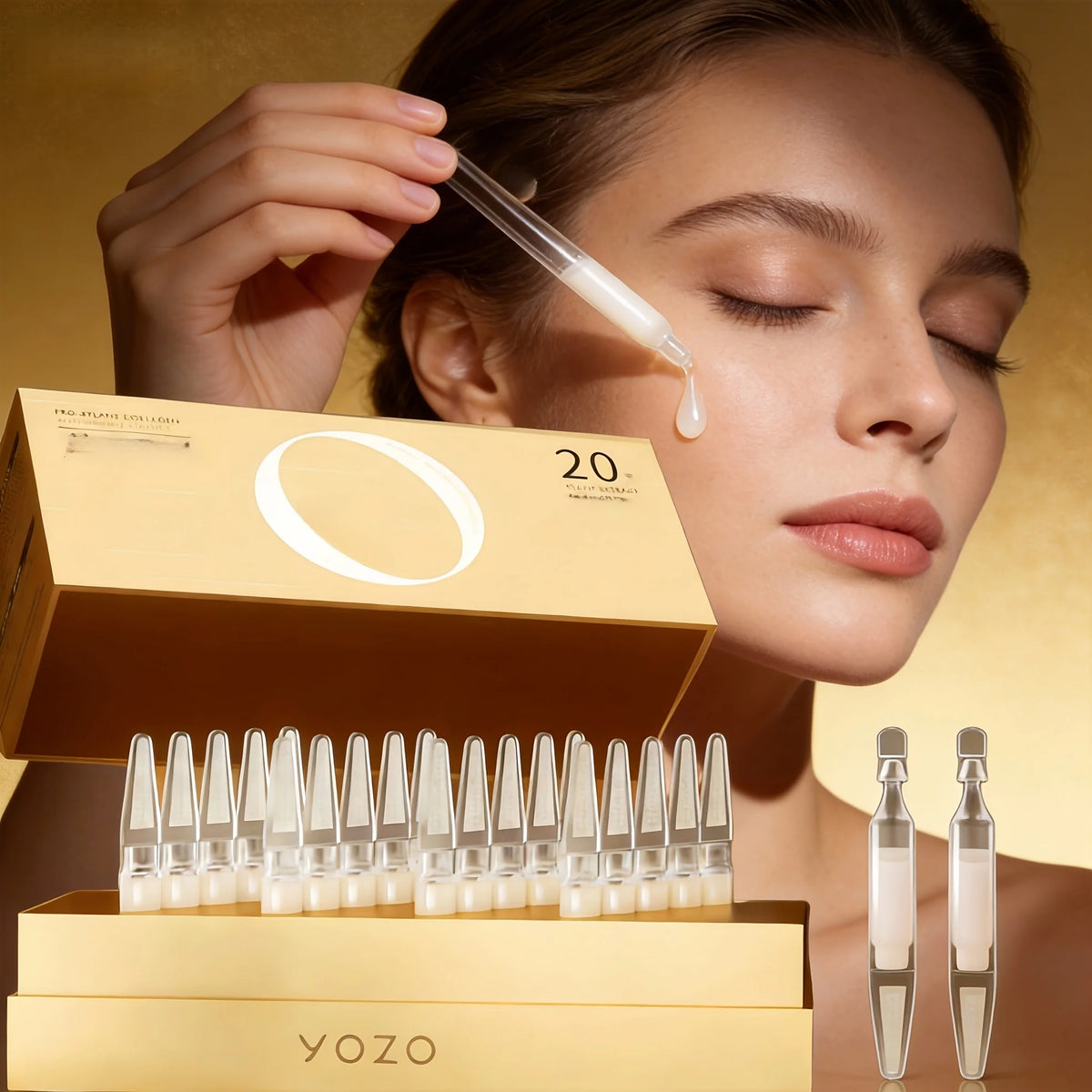 Collagen Firming Anti Aging Serum For Hydrated And Bright Skin