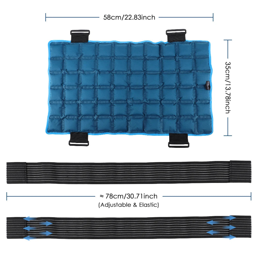 Hailicare Reusable Hot Cold Gel Pack For Muscle Massage