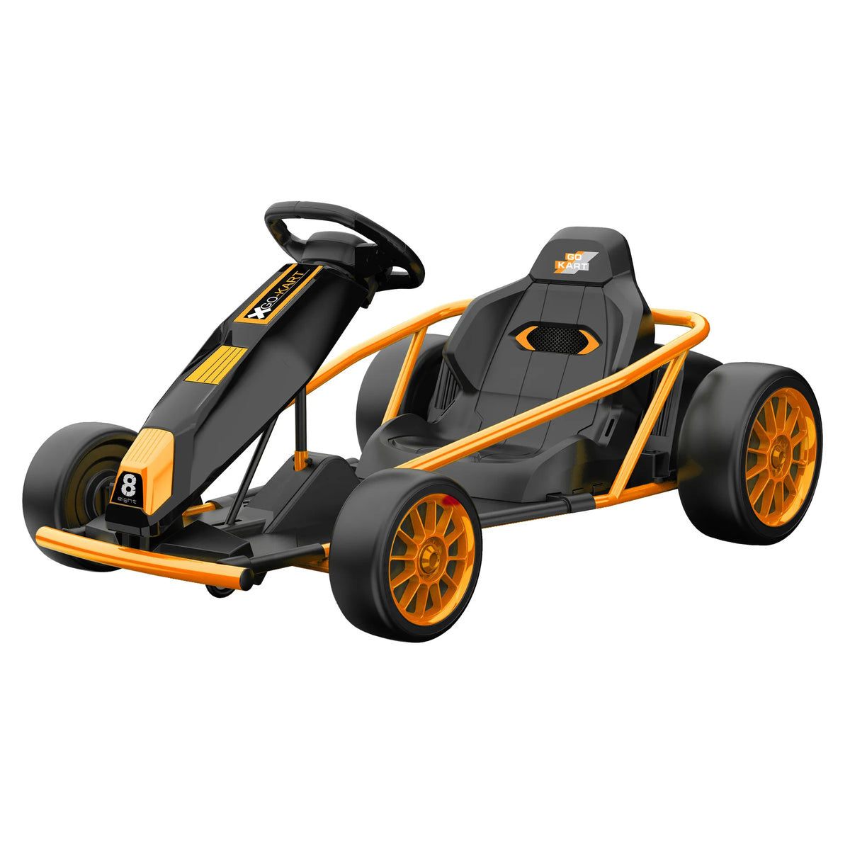 HiMISS 24V Electric Kids Drift Go Kart With Music USB