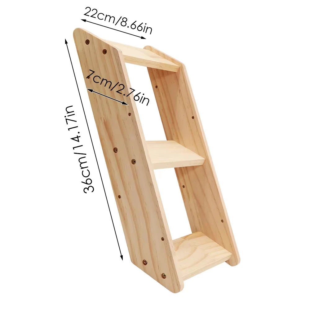 CWV Wall Mounted Cat Shelves Set Moon Hammock Star Perches
