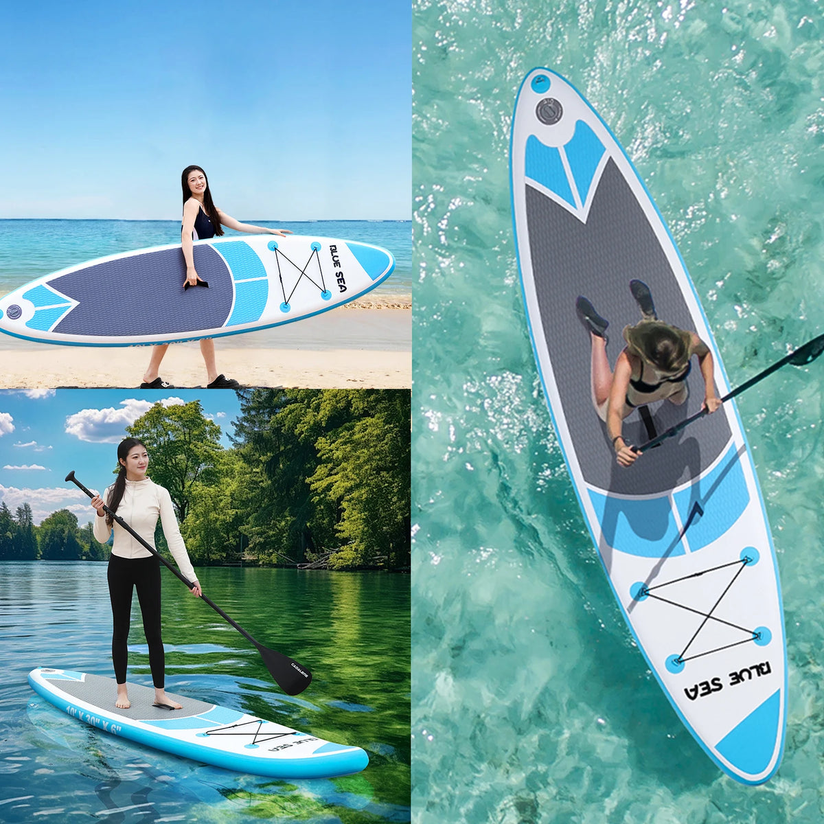 HHSJZWCY Inflatable Stand Up Paddle Board With Accessories