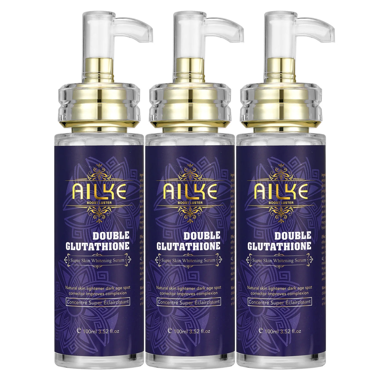 AILKE Glutathione Whitening Essence Moisturizing Serum For Even Tone