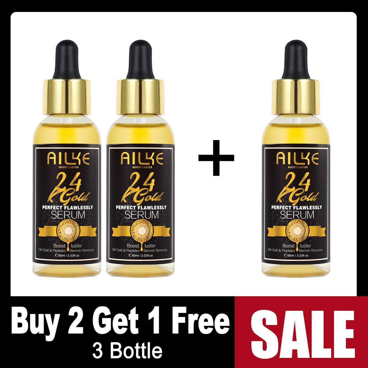 Ailke Brightening Skin Care Set With Vitamin C Moisturizer