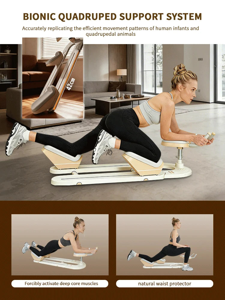 Detachable Spinal Twist Back Stretch Trainer For Waist Workout