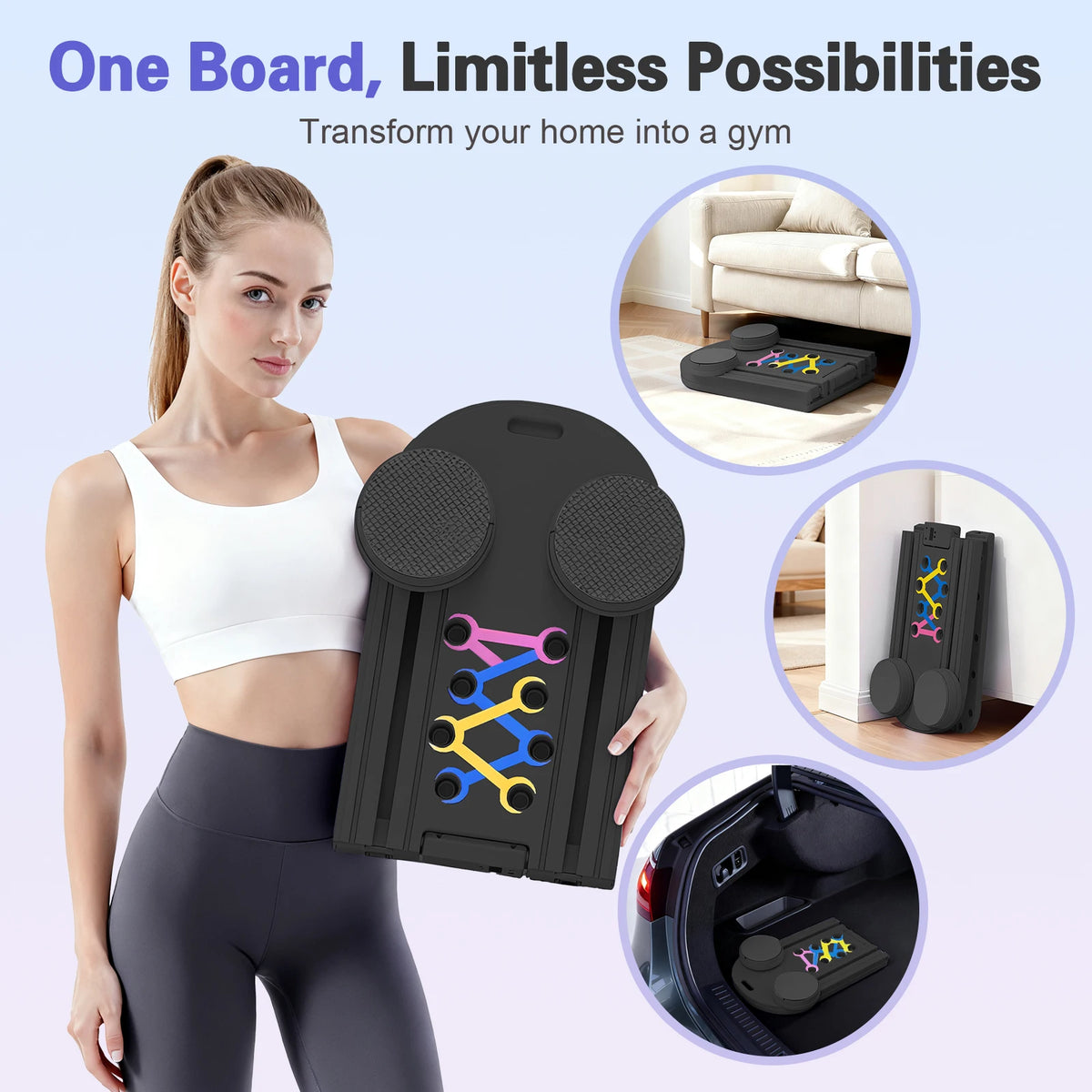 15 In 1 Multifunction Pilates Abdominal Training Board