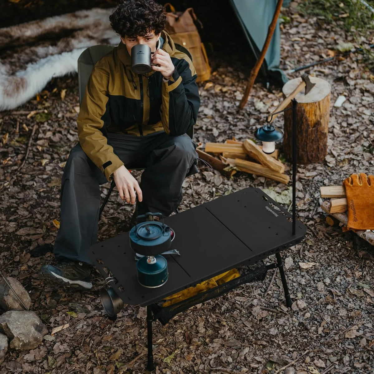 Naturehike H02 IGT Height Adjustable Camping Folding Table